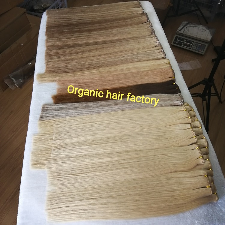 Top quality hand tied cuticle wefts supplier  RB15